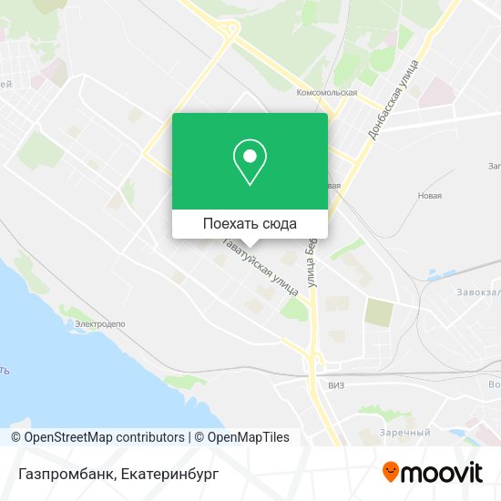 Карта Газпромбанк