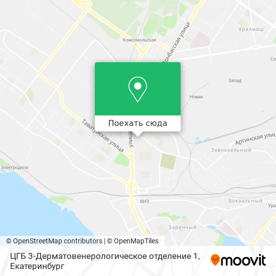 Карта ЦГБ 3-Дерматовенерологическое отделение 1