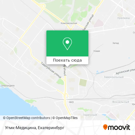Карта Угмк-Медицина