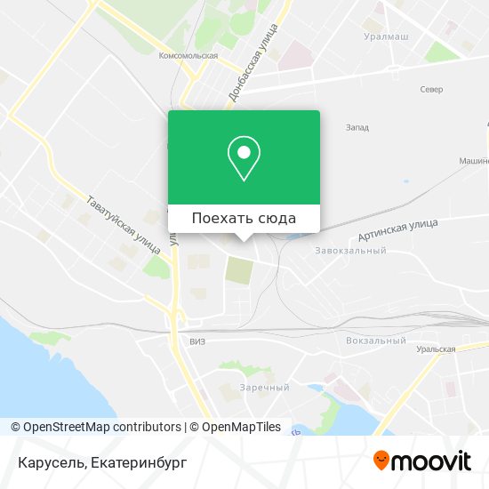 Карта Карусель