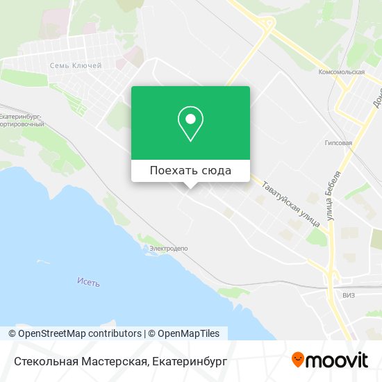 Карта Стекольная Мастерская