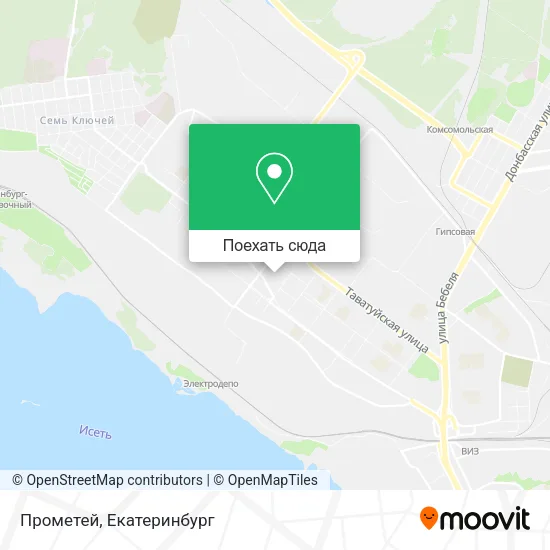 Карта Прометей