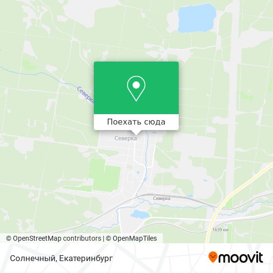 Карта Солнечный