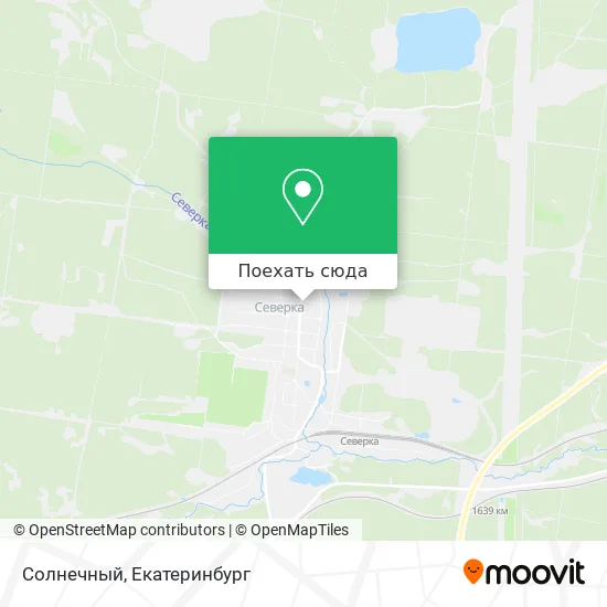 Карта Солнечный