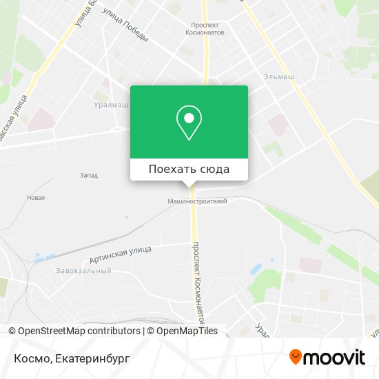 Карта Космо