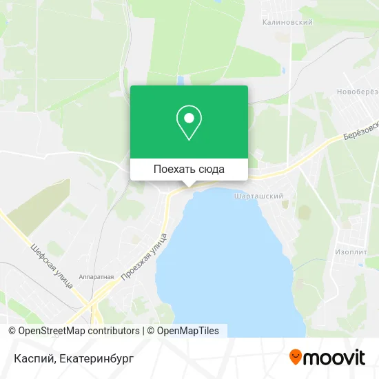 Карта Каспий