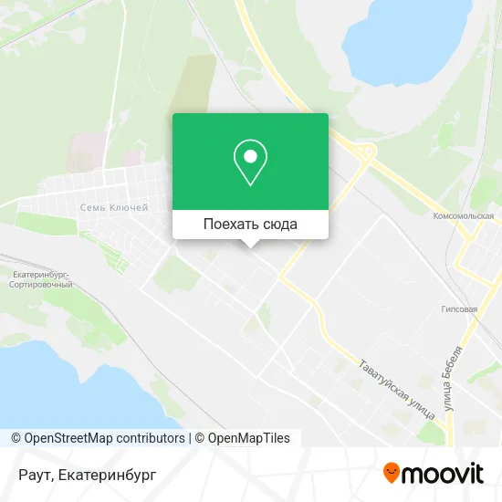 Карта Раут