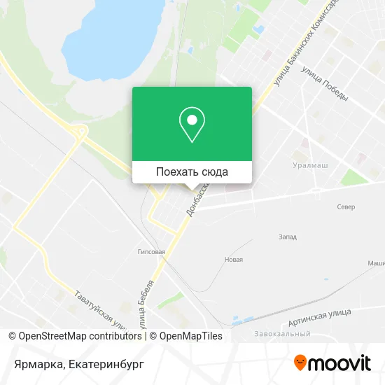 Карта Ярмарка