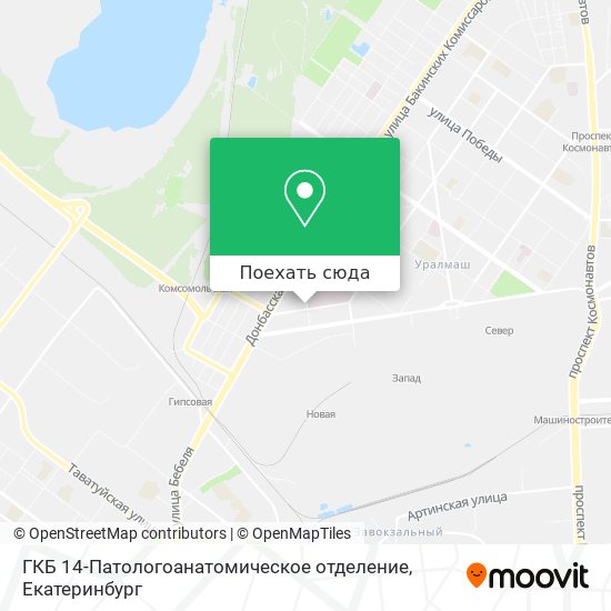 Карта ГКБ 14-Патологоанатомическое отделение
