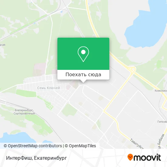 Карта ИнтерФиш