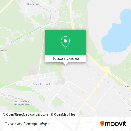 Карта Эколайф