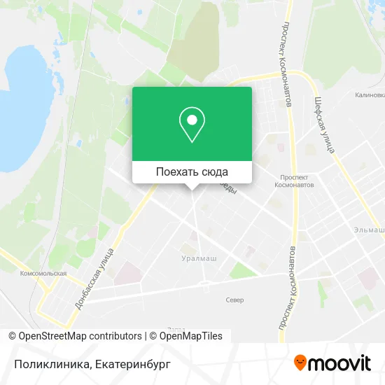 Карта Поликлиника