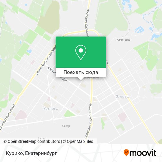 Карта Курико