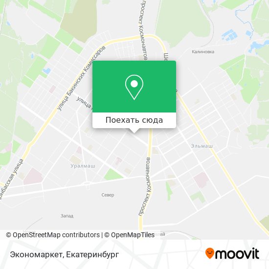 Карта Экономаркет