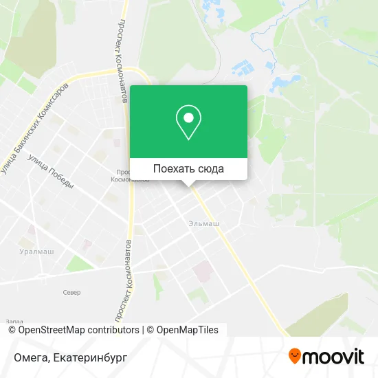 Карта Омега