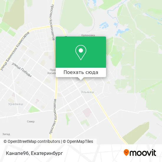 Карта Канапе96