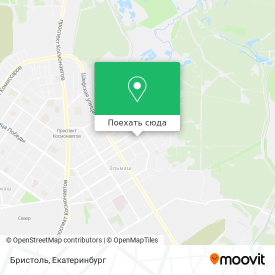 Карта Бристоль
