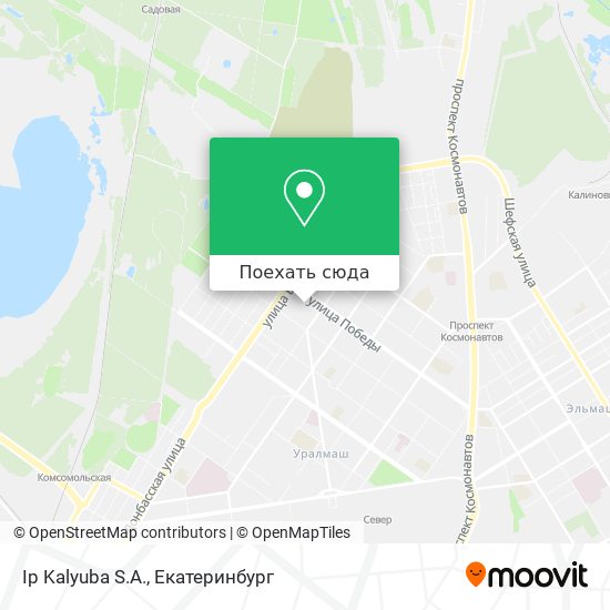Карта Ip Kalyuba S.A.