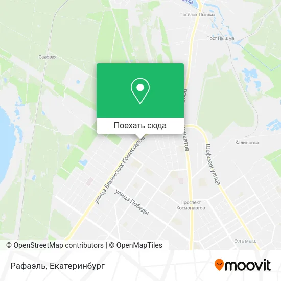Карта Рафаэль