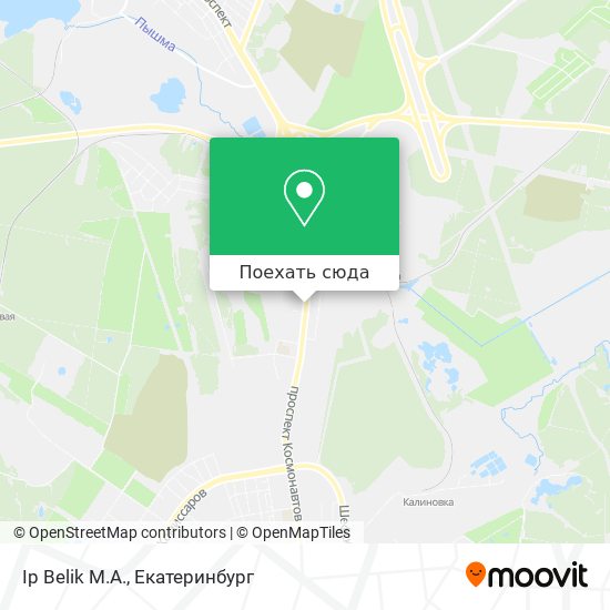 Карта Ip Belik M.A.