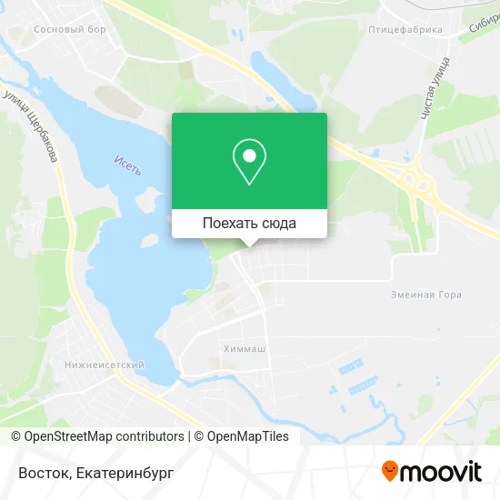 Карта Восток