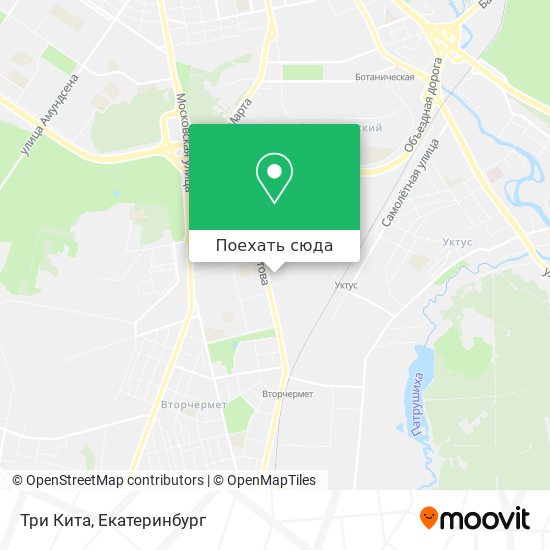 Карта Три Кита
