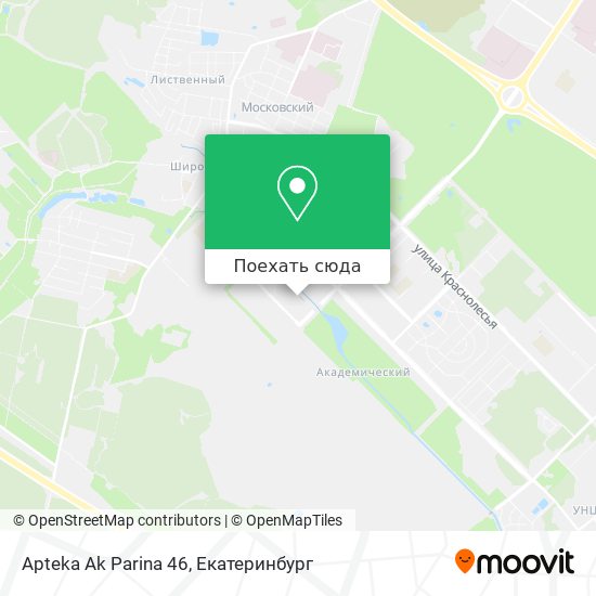 Карта Apteka Ak Parina 46
