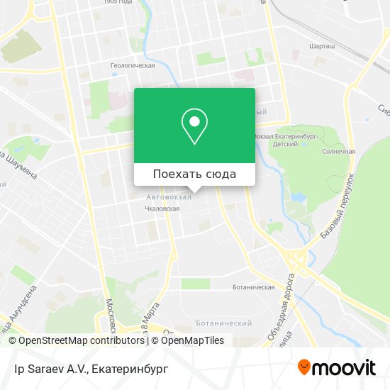 Карта Ip Saraev A.V.