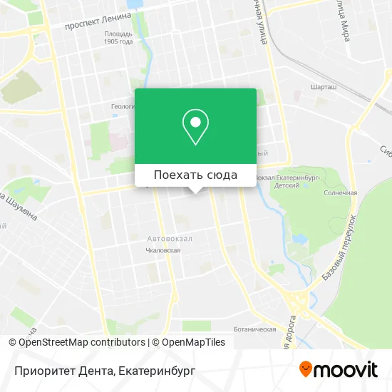 Карта Приоритет Дента