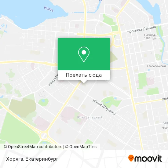 Карта Хоряга