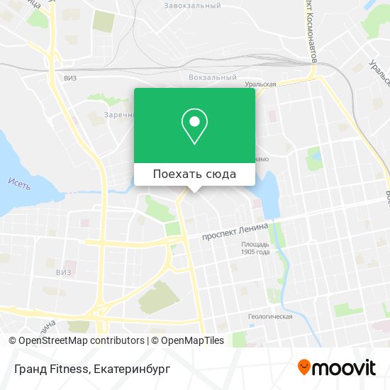 Карта Гранд Fitness