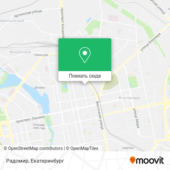 Карта Радомир