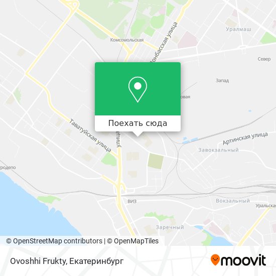 Карта Ovoshhi Frukty