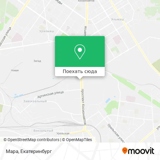 Карта Мара