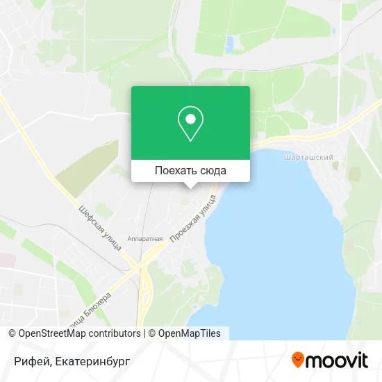 Карта Рифей