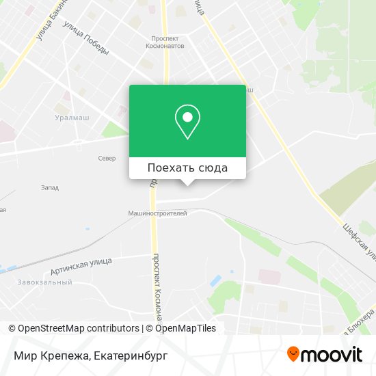 Карта Мир Крепежа