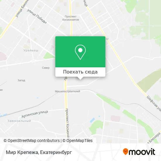 Карта Мир Крепежа