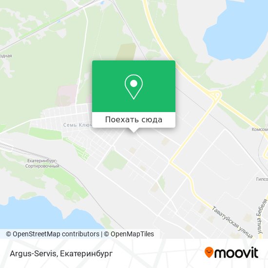 Карта Argus-Servis