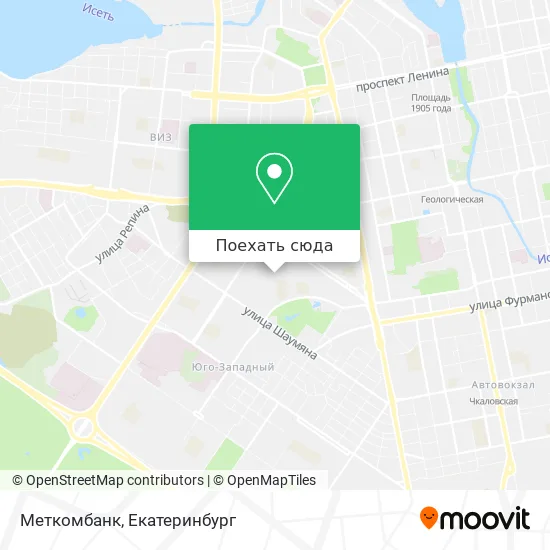 Карта Меткомбанк