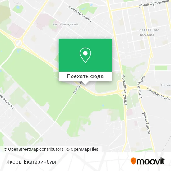 Карта Якорь