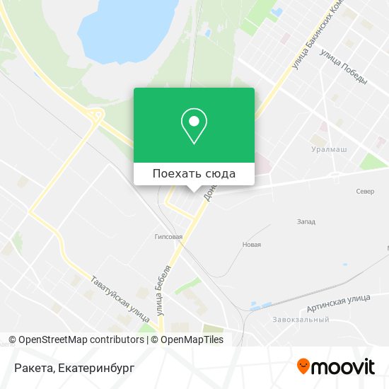 Карта Ракета
