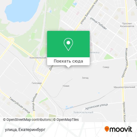 Карта улица