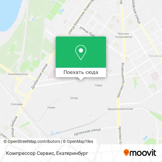 Карта Компрессор Сервис