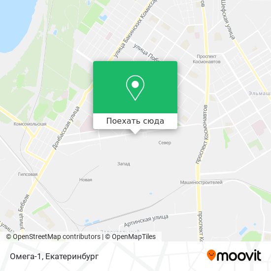 Карта Омега-1