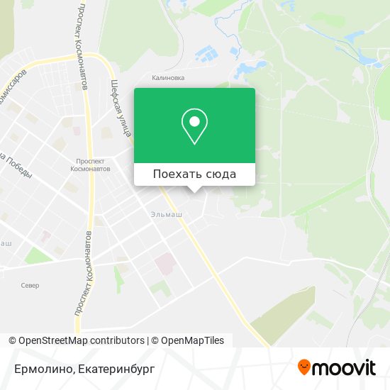 Карта Ермолино