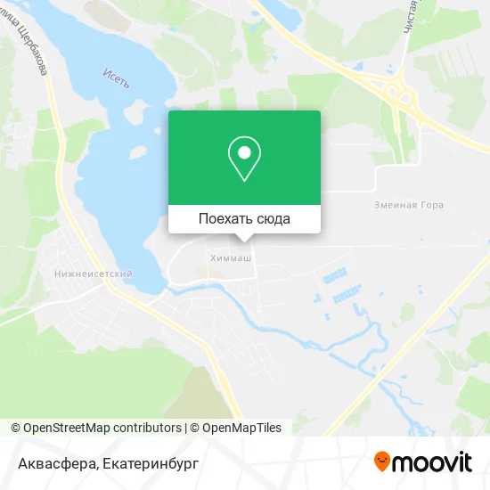Карта Аквасфера