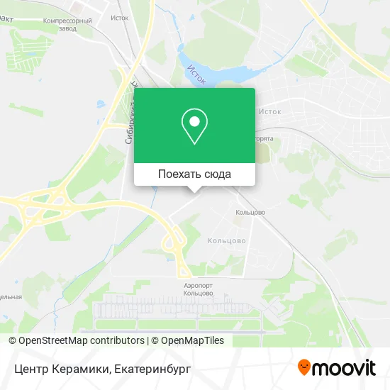 Карта Центр Керамики
