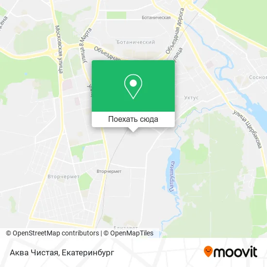 Карта Аква Чистая