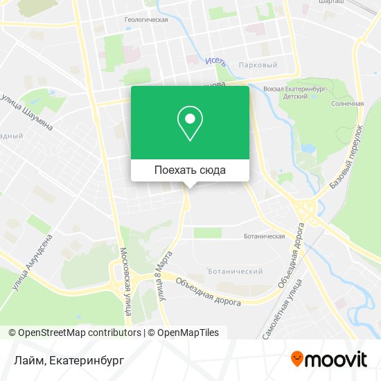Карта Лайм