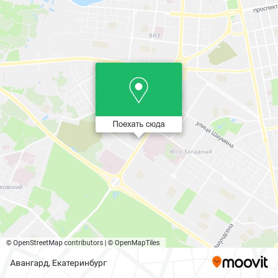 Карта Авангард